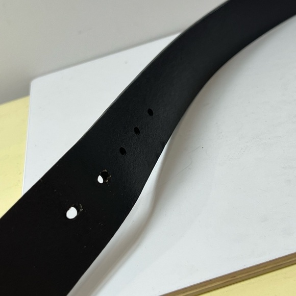 Johnston & Murphy 38W Genuine Leather Burnt Brown Genuine Leather Belt - Picture 6 of 11